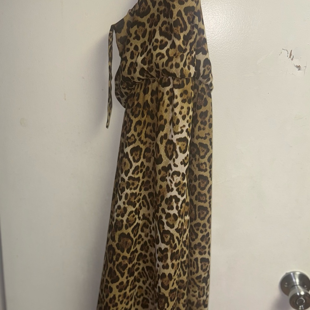 Maurices Brown Leopard Print Dress